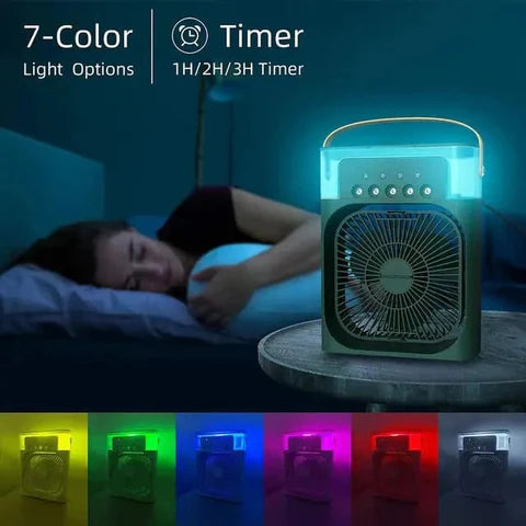 Cooling Fan With Ice