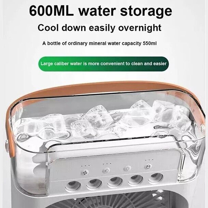 Cooling Fan With Ice
