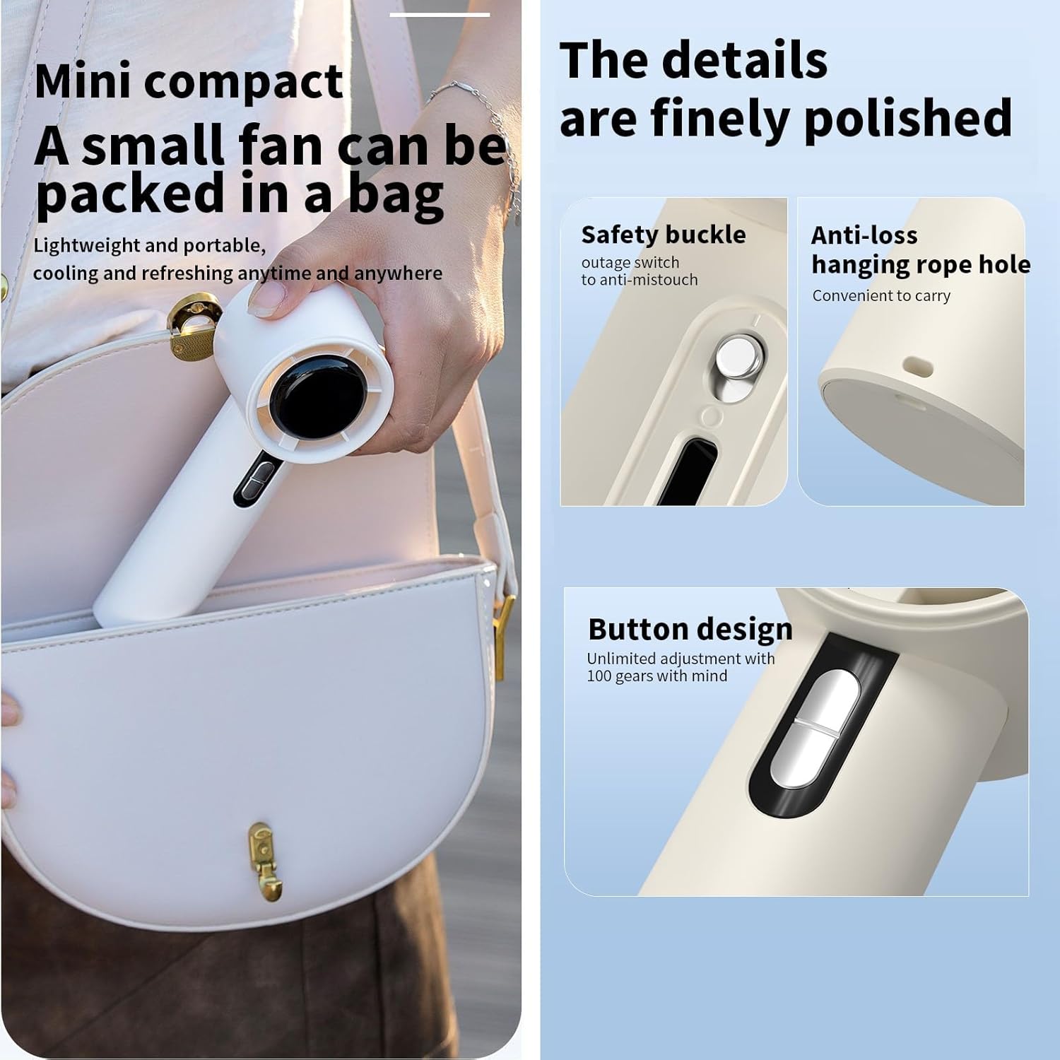 Portable Handheld Fan